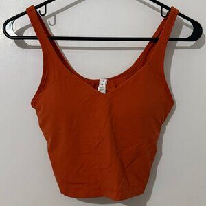 Lululemon Align Tank in Canyon Orange